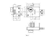  Замок накладной ЗНС 10-6 (5 кл) СЕНАТ (537) 