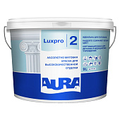 Краска для стен и потолков латексная AURA Luxpro 2" 9 л Краска для стен и потолков латексная AURA Luxpro 2" 9 л