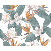 Панно 40,2х50,5 (2пл) CALACATTA IVORI STRELITZIA арт.00-00000702 /Азори Панно 40,2х50,5 (2пл) CALACATTA IVORI STRELITZIA арт.00-00000702 /Азори