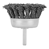 Щетка чашка д/дрели 75мм круч. метал. пров.Matrix Щетка чашка д/дрели 75мм круч. метал. пров.Matrix
