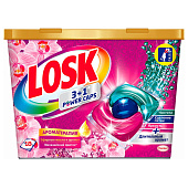 Капсулы для стирки LOSK Малаз.Цветок 18штх13г Капсулы для стирки LOSK Малаз.Цветок 18штх13г