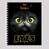 Тетрадь 48л. А5, гребень, клетка, скругленные углы, Волшебные глаза, 48Т5лолВ1гр Тетрадь 48л. А5, гребень, клетка, скругленные углы, Волшебные глаза, 48Т5лолВ1гр