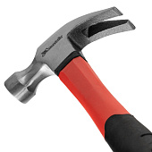 Молоток-гвоздодер 450г, фибергласовая обрезиненная рукоятка, Matrix optimal Молоток-гвоздодер 450г, фибергласовая обрезиненная рукоятка, Matrix optimal