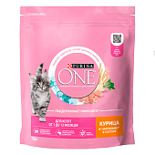 Сухой корм ONE для котят со вкусом курицы и цельных злаков 750г