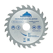  Диск пильный по дереву 125x22,23мм 24зуба Vertextools 