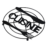 Подставка под горячее Cusine, 18х17.9х1.2 см, чёрная 4429182 Подставка под горячее Cusine, 18х17.9х1.2 см, чёрная 4429182