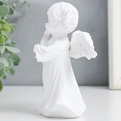 Сувенир Ангел-девочка музицирует, 10х5,5х12 см, полистоун, 9304549 Сувенир Ангел-девочка музицирует, 10х5,5х12 см, полистоун, 9304549