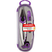 Готовальня deVENTE, 4 предмета, цветной корпус, ассорти, 5093604