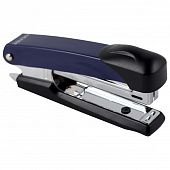 Степлер №10 12 л deVENTE Liquid Metal, синий, металл, с антистеплером, 4142337 Степлер №10 12 л deVENTE Liquid Metal, синий, металл, с антистеплером, 4142337