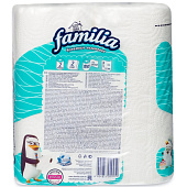  Бумажные полотенца Familia 2 слоя 2 рулона 