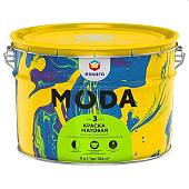 Краска моющаяся для стен и потолков Eskaro MODA 3 9л