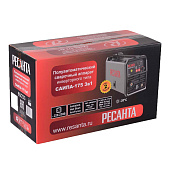  Сварочный полуавтомат инверторный Ресанта САИПА-175, 15-175А, d электрода 0,8-1,0мм 