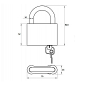  Замок навесной ВС 1.02 (skin) ЗЕНИТ БП-00011556 