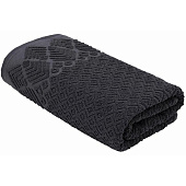 Полотенце 70х130 Ромб махровое, м7723_26 L, темно-серый Полотенце 70х130 Ромб махровое, м7723_26 L, темно-серый
