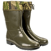  Сапоги мужские ПВХ, утепленные с надставкой, 50-3-ун (болотный, 32 см) р. 40-45 