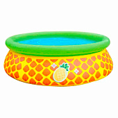 Надувной бассейн Ананас d150см h41см Размер в упаковке: 30х7х30см, 17790 Надувной бассейн Ананас d150см h41см Размер в упаковке: 30х7х30см, 17790