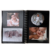 Фотоальбом 80 фото 10х15 Первый альбом чёрный 9825672 Фотоальбом 80 фото 10х15 Первый альбом чёрный 9825672