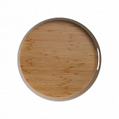 Поднос круглый REAL BAMBOO 30см DMT501 