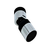 Насадка Shower Flow 2реж.нерж.сталь на шарнире с переходником Esko Насадка Shower Flow 2реж.нерж.сталь на шарнире с переходником Esko