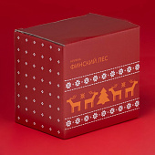 Кружка новогодняя Доляна «Финский лес», 330 мл, 12х8,5х11 см, фарфор, белый 10338016 Кружка новогодняя Доляна «Финский лес», 330 мл, 12х8,5х11 см, фарфор, белый 10338016