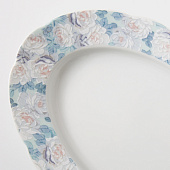 Блюдо овальное 24 см Thun Rose, декор "Голубая роза" БТФ0502 Блюдо овальное 24 см Thun Rose, декор "Голубая роза" БТФ0502