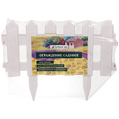 Садовое ограждение "Классика" 4шт, Белый 733-258 Садовое ограждение "Классика" 4шт, Белый 733-258