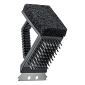 Щетка для чистки гриля Palisad 3 в 1 (щетка, скребок, губка), Camping 69703 Щетка для чистки гриля Palisad 3 в 1 (щетка, скребок, губка), Camping 69703