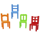 Игра настольная На 4 ногах, большая версия, 70 стульев 7722464 Игра настольная На 4 ногах, большая версия, 70 стульев 7722464