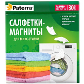 Салфетки для стирки PATERRA -для МИКС стирки 30шт набор в карт упак