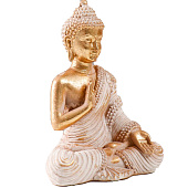 Фигурка полистоун «Будда в белом одеянии», 5?9.5?12 см 10200653 Фигурка полистоун «Будда в белом одеянии», 5?9.5?12 см 10200653