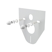  Прокладка звукоизоляционная 420х370 д/нап унитаза и биде 