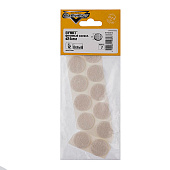  Пункт фетр.самокл. d24мм белый (12 шт) "Element" 