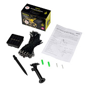  Садовая гирлянда 100LED желтый теплый SLR-G01-100Y /ФАZА 