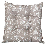 Подушка на стул 40х40 Sonnet Рогожка Реверанс бежевый Подушка на стул 40х40 Sonnet Рогожка Реверанс бежевый