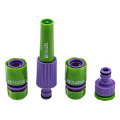 Набор для подключения шланга 1/2" (распылитель, 3 адаптера к распылителю)// PALISAD , 65176 Набор для подключения шланга 1/2" (распылитель, 3 адаптера к распылителю)// PALISAD , 65176