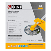 Диск для триммера,230х25,4 тол. 1,3мм, 40 зубьев Диск для триммера,230х25,4 тол. 1,3мм, 40 зубьев