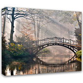 Картины на подрамнике "Мост в парке" 40х50 см   4194738 