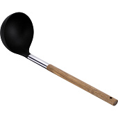 Ложка разливательная 31.5х8 см, (нейлон, нерж. сталь, акация) Linea ACACIA 93-TO-AC-06 Ложка разливательная 31.5х8 см, (нейлон, нерж. сталь, акация) Linea ACACIA 93-TO-AC-06