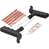  Набор для ремонта бескамерных шин SKYWAY (клей) 8 предметов 