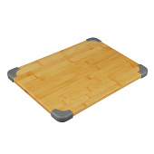Доска разделочная Satoshi бамбук, силикон, 35х25х1,5 см 851-187 Доска разделочная Satoshi бамбук, силикон, 35х25х1,5 см 851-187