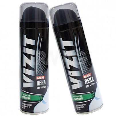  Пена для бритья VIZIT Ромашка 225ml 