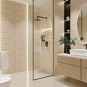 Плитка  20,1х50,5 VENEZIANO MOSAICO  арт. 509481101 Бежевый /Азори (1,52м2)