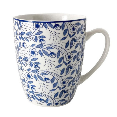  Кружка 340мл Floral pattern YX2402-12M 