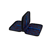 Пенал BRAUBERG, 2 отделения, полиэстер, 21х14 см, Огненный паук, 273537