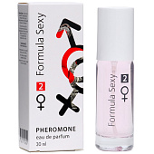 Туалетная вода с феромонами Formula Sexy №2 женская, 30 мл Delta Parfum Туалетная вода с феромонами Formula Sexy №2 женская, 30 мл Delta Parfum