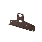 Снегозадержатель трубчатый 3м 4х опорный RAL 8017 шоколадно-коричневый Снегозадержатель трубчатый 3м 4х опорный RAL 8017 шоколадно-коричневый