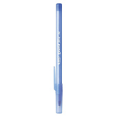 Ручка шариковая Bic Round Stic, синяя, корпус голубой, 1 мм, 934598