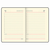  Ежедневник недатированный А5 BRAUBERG VISTA, 136л, под кожу гибкий, Dreamcatcher, 111996 