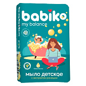 Мыло туалетное BABIKO My balance 100г детское с экстактом ромашки