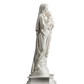  Статуэтка Дева Мария с мл.бол. белая 1079149 